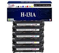 5 Toners compatibles avec HP LaserJet Pro 200 M251n, M251nw remplace HP CF210x CF211A CF212A CF213A -