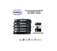 5 Toners compatibles pour HP CE310,1,2,3A , 126A pour HP LaserJet Pro 100 MFP M175nw CP1025 M275 TopShot (Noir+Couleur) -T3AZUR https://www.fnac.com/mp35800649/5-Toners-compatibles-pour-HP-CE310-1-2-3A-126A-pour-HP-LaserJet-Pro-100-MFP-M175nw-CP1025-M275-TopShot-Noir-Couleur-T3AZUR/w-4?oref=16bae9eb-4d16-e661-08ef-fd8e4460bdd6