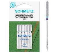 5 topstich Système 130 N Schmetz Piston Plat Épaisseur 100