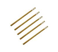 5 tourillons lisses en bois pour tissage mural 30 cm Ø 12 mm