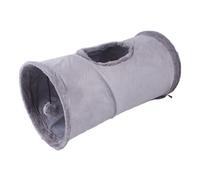 5. Tube tunnel pour chat - Tunnel pliable pour chat à long terme, jouet éducatif à craquer pour l'intérieur, pour lapins, chatons et chiens