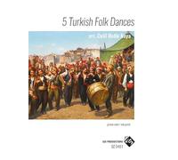 5 Turkish Folk Dances. Solo pour Guitare.