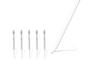 5 Unités Original Pointes de Remplacement pour Xiaomi Focus Pen Para Xiaomi Pad 7 Pro/7/6S Pro, Super Durabilité, Contrôle Précis, Amicale de L'écran, Blanc