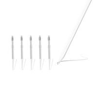 5 Unités Original Pointes de Remplacement pour Xiaomi Focus Pen Para Xiaomi Pad 8/8 Pro/7 Pro/7/6S Pro, Super Durabilité, Contrôle Précis, Amicale de L'écran, Blanc