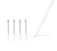 5 Unités Original Pointes de Remplacement pour Xiaomi Focus Pen Xiaomi Pad 6S Pro 12,4" & Xiaomi Pad 7/7 Pro 11,2", Super Durabilité, Contrôle Précis, Amicale de L'écran, Blanc