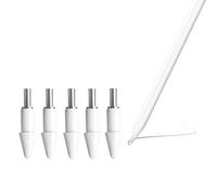 5 Unités Original Pointes de Remplacement pour Xiaomi Smart Pen (2nd Generation) Xiaomi Pad 6 11", Super Durabilité, Contrôle Précis, Amicale de L'écran, Blanc