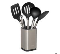 Paris Prix Ustensiles de cuisine 5 Five Simply Smart avec pot de rangement en inox