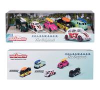 5 Véhicules À L'échelle 1/64ème Majorette Volkswagen Multicolore TU