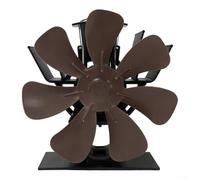 5 ventilateurs chauffants pour petits espaces chauffants 5 ventilateurs | Technologie alimentée par la chaleur, pas besoin de piles, 5 designs, idéal pour les cabines de pêche sur glace