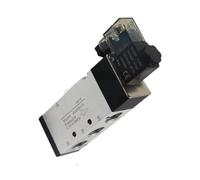 5 voies 2 positions électrovanne 4v410-15 1/2 "BSP 24V, soupape de décharge pneumatique(220V)