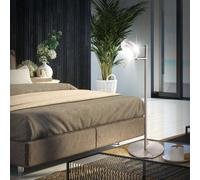 5 Watt LED Lampe de Table la Vie Ess Chambre Éclairage Nickel Grand Lumière
