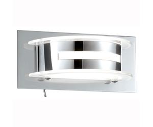 5 watts COB-LED applique murale design lumière métal chromé interrupteur moderne TRIO 222070106