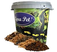 5 x 1 kg Lyra Pet® Mélange d'échantillons d'insectes séchés en baril de 30 L