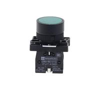 5 x 22mm 1 NO N/O Green Sign Momentary Push Button Switch 600V 10A ZB2-EA31