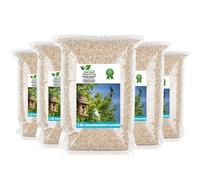 5 x 3 kg de graines de tournesol pelées - Nourriture pour oiseaux sauvages - Tournesols - Dans un sac à dos (15 kg)