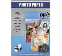 5 X 7 Inches (Approx. 13 X 18 Cm) X 100 Super Premium Satin Photo Papers 280 G Inkjet, Quick Dry, Microporous, Water Resistant -86-100