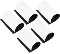 5 X A4 Printable Magnetic Sheets - Flexible Photo Paper For Inkjet Printing - White
