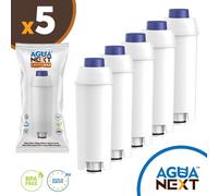 5 x AguaNext CaffeeMax filtres à eau de rechange pour Delonghi DLS C002 ECAM ESAM