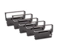 5 x bande d'encrage en nylon vhbw pour imprimante matricielle Star Micronics SP 317, SP 320, SP 320 Series, SP 321, SP 322, SP 323, SP 340 Series