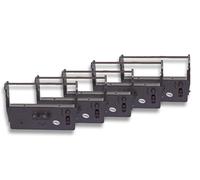 5 x bande d'encrage vhbw de type ERC-23, C43S015360, ERC-23B pour imprimante matricielle Sanyo Cash-Register-Printer ECR 425, ECR 445