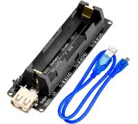 5 x Battery Holders 5 V-3 V Micro USB Connection Compatible with Arduino Including E-Book!