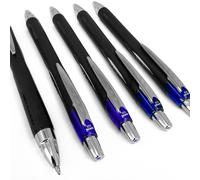 5 X Bleu uni-ball SXN-210 Premium Rétractable à Bille Stylo 1.0mm - Bleu Encre