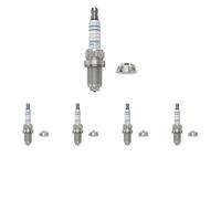 5 x Bougie d'allumage BOSCH pour BMW, FORD, MERCEDES-BENZ, SEAT, VW BORA