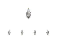 5 x Bougie d'allumage BOSCH pour CADILLAC, OPEL, SAAB 44077 II, 45172, AGILA
