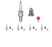 5 x Bougie d'allumage NGK pour AUDI, FIAT, LANCIA, SEAT, SKODA, VW 100 C2