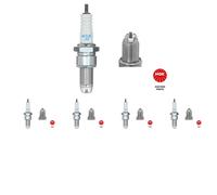 5 x Bougie d'allumage NGK pour AUDI, SEAT, VW 80 B4, 90 B3, CADDY II, CADDY