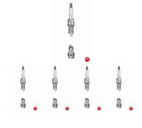 5 x Bougie d'allumage NGK pour SEAT, SKODA, VW ALTEA, ALTEA XL, BEETLE, CADDY