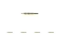 5 x Bougie de préchauffage BOSCH pour AUDI, FORD, GAZ, OPEL, RENAULT, SEAT,