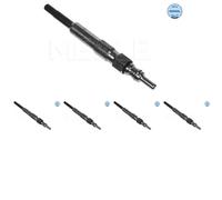 5 x Bougie de préchauffage MEYLE pour AUDI, DACIA, FORD, MITSUBISHI, NISSAN,