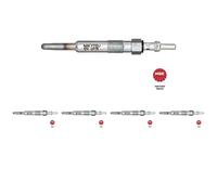 5 x Bougie de préchauffage NGK pour AUDI, DACIA, FORD, MITSUBISHI, NISSAN, OPEL