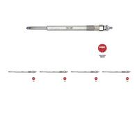 5 x Bougie de préchauffage NGK pour CITROËN, FIAT, FORD, JAGUAR, LAND ROVER,