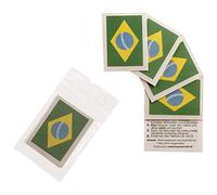 5 x Brésil Fan Tatouages - drapeau du Brésil - tatouages temporaires WM 2018 (5)