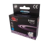 5 x BROTHER - LC980/1100 - CYAN - Grande Capacité - Economique - QUALITE équivalente à la cartouche d'origine - Garanties et Assistance - Le Meilleur rapport Qualité/Prix - Expédié depuis la FRANCE