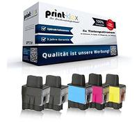 5 x Cartouches d'encre Compatibles pour Brother LC900 mfc1190ce mfc1195b MFC3240 C mfc3240cn MFC3340 C MFC3340CN MFC3342CN - Spar Pack - Color Plus Serie LC900BK LC900 C LC900 M LC900Y