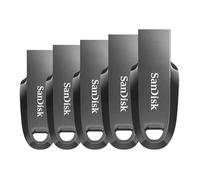 5 x Clé USB SanDisk Ultra Curve 32Go USB 3.2 Gen1 100MB/s SDCZ550-032G-G46 (paquet de cinq) G