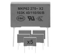 5 x CONDENSATEUR MKP X2 0.01µF 0.01µF 10nF 103K 103 K 275V 250V (5x1585)