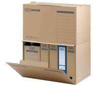 5 x container d'archive tric systèm, marron natur