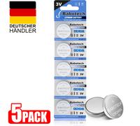 5 X CR2450 Pile Bouton Lithium 3V Ø 24 x 5,0mm Batterie CR2450L pour Ooono Uvm