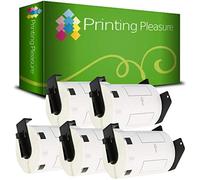 5 x DK11240 Étiquettes pour Brother P-Touch QL-1050 QL-1060N QL-1100 QL-1110NWB | 102mm x 51mm | 600 Étiquettes par Rouleau