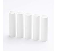 5 x douille E14 L. Chandelier en plastique lisse Blanc 100 mm Ø 26 mm Pour couronne de chandelier