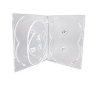 5 X Dragon Trading CD DVD/BLU Ray 14mm Clair DVD 6 Pistes Boîtier pour 6 Disques…