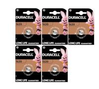 5 x Duracell 1620 (5 ampoules de 1 batterie) 5 piles (CR1620)