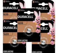 5 X Duracell Bouton CR1620 3V 60mAh