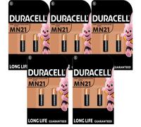 5 X Duracell MN21 12V Pile Alkaline - 2 Paquet