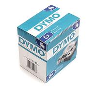 5 x Dymo S0720530, 45013, D1 de ruban à étiqueter 12 x 7 mm noir sur blanc
