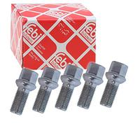 5 x FEBI BILSTEIN Vis de roue M14 x 1,5 x 27 mm galvanisé SW17 Boulons de roue Boulon de roue